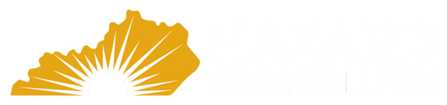 Hazard Community and Technical College with Kentucky State Logo and 16 rays of sunshine.